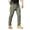 Z122-Green, variant on Mens Hiking Pants Slim Fit Casual Water Resistant Joggers Pants Slim Fit Dress Pants Tapered Work Cropped Trousers