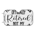 thumbnail image 7 of Picia Officially Retired not My Problem Anymore Curved Windshield Sunshade Accordion Folding Style Auto Shade for Car Truck SUV Van Blocks UV Ray Sun Visor Protector -, 7 of 7