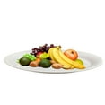 thumbnail image 3 of VeZee's Hanna K. Signature 18.5 X 14.25 inches White Oval Serving Trays, Sleek & Disposable Serving Platter, Perfect for Parties, Events, Entertaining, Catering.:6CT, 3 of 5