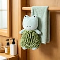 thumbnail image 6 of Wild Animals Chenille Hanging Towel,Ultra Soft Absorbent Fast-Drying Fuzzy Hand Towel,Machine Washable,Cute Fuzzy for Bathroom,Kitchen,Home Decor, 6 of 6