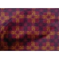 thumbnail image 4 of oneOone Cotton Poplin Fabric Check & Triangle Ikat Print Fabric BTY 56 Inch Wide, 4 of 4