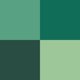thumbnail image 4 of Juego de colores Paint Vallejo, color verde frío, 4 x 18 ml, 4 of 4