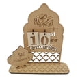thumbnail image 1 of Calendario de Ramadán, Calendario de Eid Mubarak, Decoración de Ramadán de Madera, Calendario de Adviento de Eid Mubarak, Calendario de Cuenta Regresiva de Decoraciones de Ramadán para el Hogar, 1 of 5