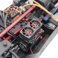 thumbnail image 4 of Hot Racing 3 Cell Twin 40mm Motor Cooling Fan Kit Arrma 1/5 HRAAFE404TTF Electric Car/Truck Option Parts, 4 of 4