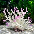 thumbnail image 4 of Aquarium Artificial Sea Branch Decoration, Soft Plastic Coral Ornament with Stable Base for Saltwater Fish Tank Decor, Handmade Natural Looking Underwater Landscape Accessory for Aquatic Plants, 4 of 7