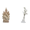 thumbnail image 1 of Estatua católica,Colección de figuritas de la Sagrada Familia,Escultura católica de la Santísima Virgen María,Figura de escritorio,Estatua de bailarina de ballet,adorno de, 1 of 8