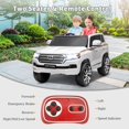 thumbnail image 3 of Royalbelle 12V Ride on Car,Motorized Electric Vehicle Remote Control,4 Wheels Toy Car Electric Vehicle,LED HeadLights,Double Open Doors,White, 3 of 8