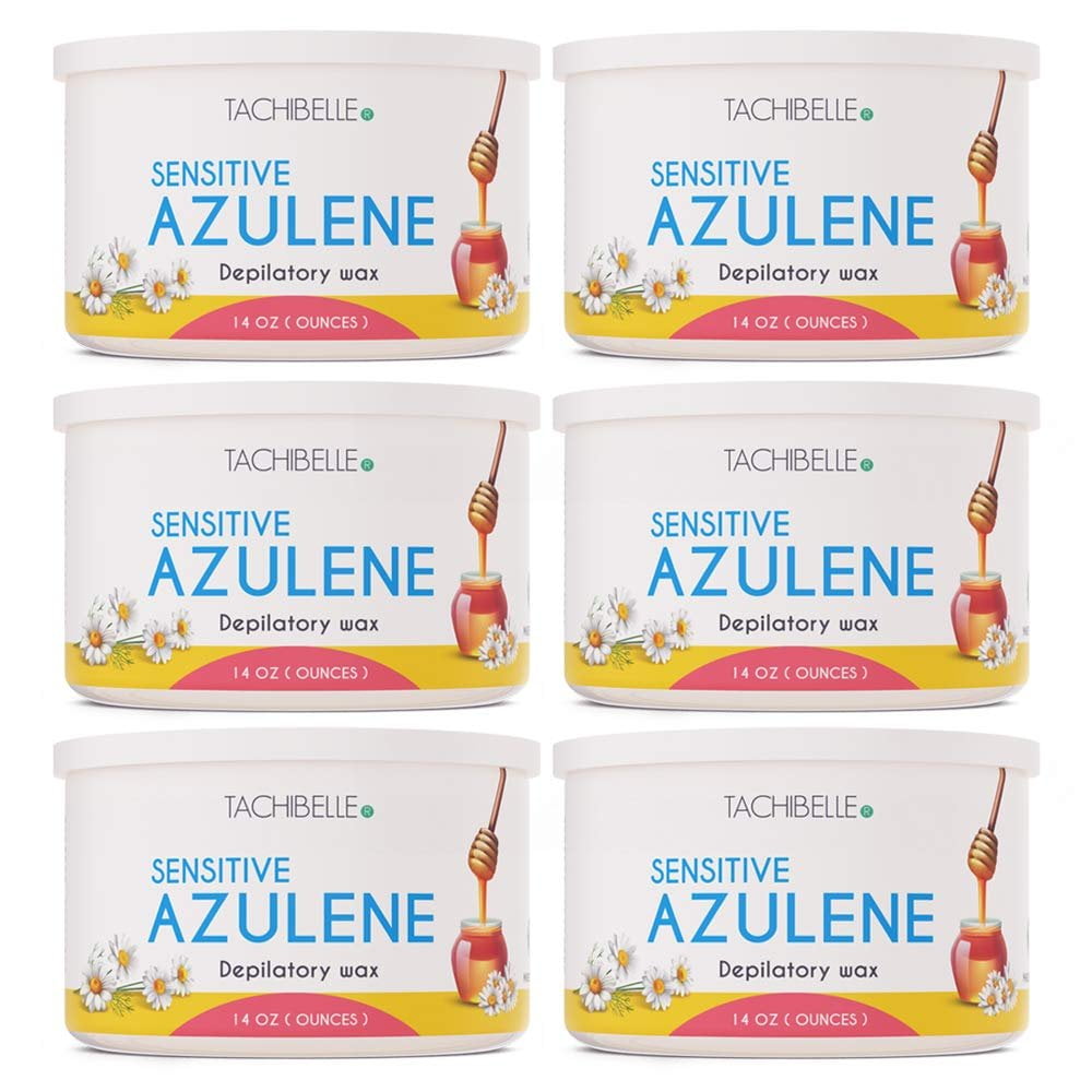 Tachibelle Liposoluble Depilatory Wax Sensitive Azulene Wax 14 Oz