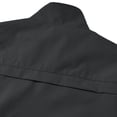 thumbnail image 5 of VBTAPA Men Sleeveless Athletic Jackets Lightweight Zip Up Stand Collar Vests Stylish Casual Golf Outerwear Vest with Pockets Black L, 5 of 8