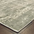 thumbnail image 2 of Oriental Weavers Formations Hand-made Area Rug - 70006 - 10' x 14' - in Grey/ Ivory - Modern Style, Hand-Made Viscose Rugs, Family, Dining, Living Room Rug, 2 of 3