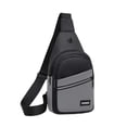 thumbnail image 2 of Crossbody Bag Sling Backpack Lightweight Water-Resistant,Headphone Hole Adjustable Strap,for Men Women,for Daily Use Travel Outdoor, 2 of 5