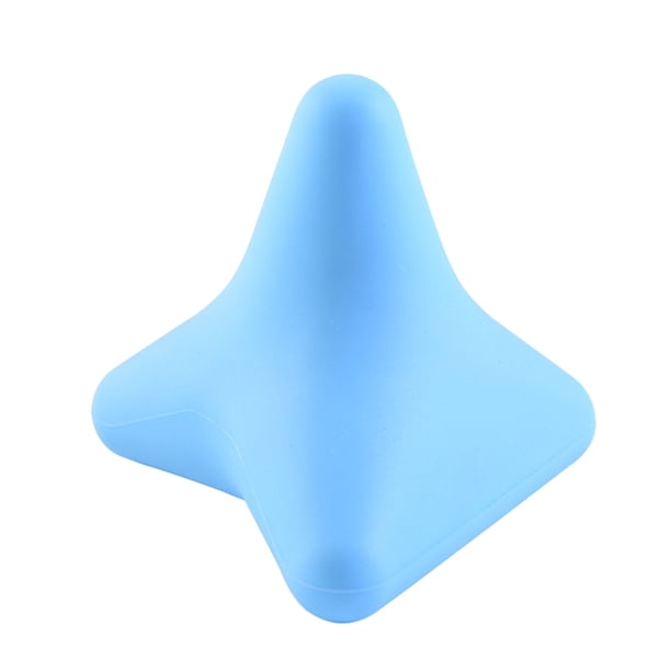 Masajeador relajante para pulgares, diseño ergonómico, agarre de silicona suave, ideal para viajes de oficina, alivio del dolor de manos, masajeador portátil, plástico duradero, comodidad en