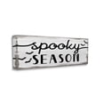 thumbnail image 3 of Stupell Industries Spooky Season Sign Black Bats Halloween Phrase Graphic Art Gallery-Wrapped Canvas Print Wall Art, 48x20, by Daphne Polselli, 3 of 5