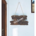 thumbnail image 5 of 6" X 12" Brown Welcome Wood Wall Decor, 5 of 6