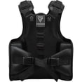 thumbnail image 5 of RDX Chest Guard Boxing MMA Training, Maya Hide Leather MARK Pro TRI-LIRA Padded Adjustable Body Protector, Muay Thai Martial Arts Sparring Coaching Rib Shield Armour, Kickboxing Taekwondo BJJ karate, 5 of 6