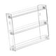 thumbnail image 3 of Organizador de maquillaje de montaje de pared de 3 capas 98x23x122 pulgadas Ligero para los accesorios de paletas de sombra de ojos multifuncional, 3 of 9
