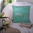thumbnail image 3 of Carolines Treasures BB7385PW1414 Alligator Watercolor Fabric Decorative Pillow  14Hx14W multicolor, 3 of 4