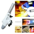 thumbnail image 2 of Under $2 Gas Nozzle, White Torch Lighter, Butane Gas Torch, Auto-Ignition, Adjustable Flame, for Cooking, Welding, Diy, by Goohae, 2 of 9