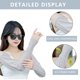 thumbnail image 3 of 2 pares de mangas de brazo con protección solar UV para hombres y mujeres, mangas deportivas refrescantes con FPS 50 para fútbol y golf., 3 of 5
