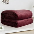 thumbnail image 2 of Super Soft Thick Ultra Plush Premium Luxury Warm Cozy Microfiber Fleece Flannel Throw Picnic Sofa Couch Bed Blanket, 2 of 4