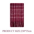 thumbnail image 3 of Big Chunky Plaid Scarf Colorful Checked Oversized Thick Scarves, 3 of 5