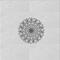 thumbnail image 1 of Ahgly Company Machine Washable Indoor Square Transitional Platinum Gray Area Rugs, 4' Square, 1 of 7