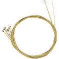 thumbnail image 2 of 24 Pcs Steel Strings Replacement for Acoustic Guitar New Silver+Brass, 2 of 8