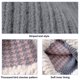 thumbnail image 3 of Gorro de pescador de invierno para mujer, gorro cálido, gorro de pescador con retazos, gorro cálido de felpa, gorro de punto para invierno, 3 of 5