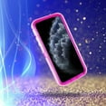 thumbnail image 5 of FIEWESEY Compatible with iPhone 11 Pro Max Case,Bling Glitter Liquid Clear Case 3 in 1 Hybrid Floating Quicksand Shockproof Protective Sparkle Silicone Soft TPU Case for iPhone 11 Pro Max(Pink), 5 of 6