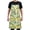 Cartoon Lemon and Plumeria, variant on Raccoon Drums Pizza Kitchen Apron with 2 Pockets Adjustable waterproof Cooking Aprons for Women Men Chef