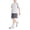 Grey, variant on Gubotare Boys Athletic Clothes Baseball Girls 2 Piece Outfits Fashion Tracksuits Short Sleeve Tshirts and Loose Casual Shorts with Pockets Sets Size 9-10 (White,9-10 Years)