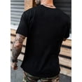thumbnail image 3 of Camisetas con estampado gráfico para hombre, camisetas casuales de manga corta y talla grande para verano, camisetas de manga corta y cuello redondo., 3 of 7