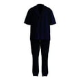 thumbnail image 2 of African clothing for Men long sleeve tops and pant suit set party wedding clothes, 2 of 5