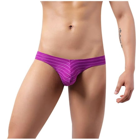 

XIAOFFENN Men S Underwear Fruit Of The Loom Men S Underwear Briefs Men S Underwear Low Waist Fashion Color Stripes Comfortable Erotic Panties Men S Underwear Sexy