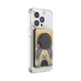 thumbnail image 4 of PopSockets Phone Wallet for MagSafe, Phone Card Holder with Grip, Gold - Secret Garden, 4 of 5
