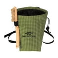 thumbnail image 4 of Bolsa de magnesio para escalada en roca, bolsa de magnesio para gimnasio, equipo de escalada con cepillo, almacenamiento de regalo Verde, 4 of 9