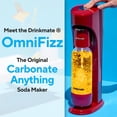 thumbnail image 2 of Soda maker Drinkmate OmniFizz Ultimate Bundle con 3 cartuchos de CO2 de 60 L, 2 of 9