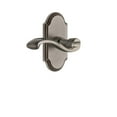 thumbnail image 5 of Grandeur Arcprt_Prv_234_Lh Arc Solid Brass Left Handed Privacy Door Lever Set - Nickel, 5 of 6