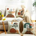 thumbnail image 3 of ORUYROP Boho Pillow Covers Throw Pillow Covers 18x18 Inch Decorative Pillow Covers Mid Century Modern Couch Pillow Covers Outdoor Pillow Covers Set of 4, 3 of 7