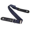 thumbnail image 3 of Buckle Free Adjustable Belt, Adjustable Size Comfortable Soft No Buckle Belt Women Rust Protection  For Dress For Down Jacket Dark Blue, 3 of 8