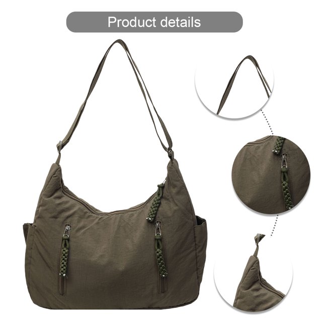 Bolso Tipo Cartera Cruzado Crescent Compras Femenino Con Múltiples Bolsillos para Mujer