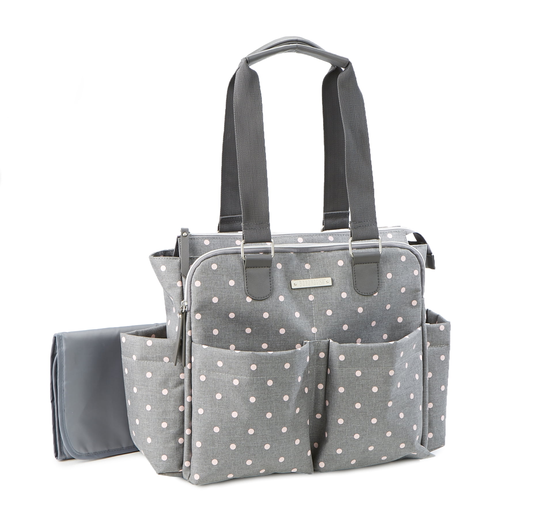 polka dot diaper bag