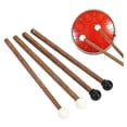 thumbnail image 5 of 4 Steel Tongue Drumsticks, Rubber Drumsticks for Children, for Children's Drummers and Practitioners, 5 of 6