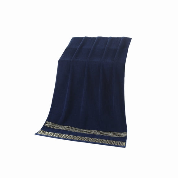 Anckoeil Woven Towel, Soft Absorbent Hand Towel for Home, Hotel & Bathroom, 29.13×13.39in
