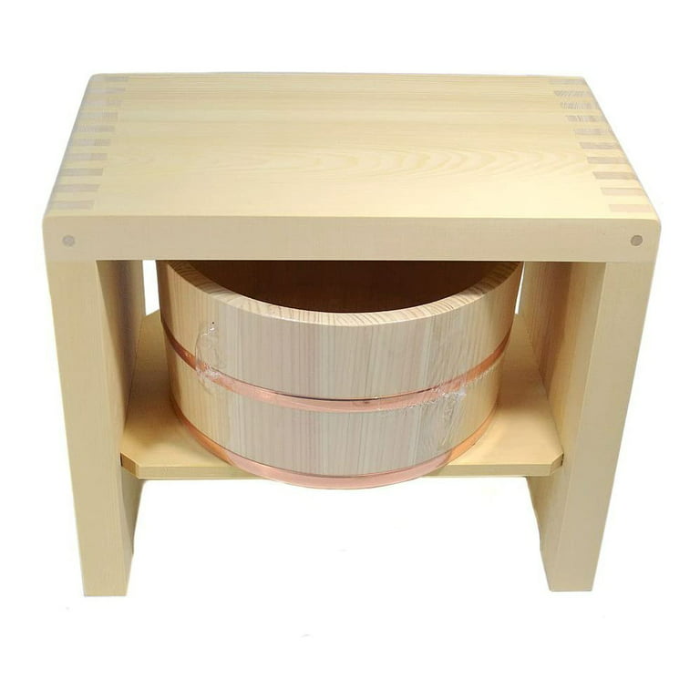 Hinoki Wood Bath Bucket: Essence of Japanese Bathroom Accessories –  Irasshai, Online Store