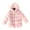 Pink, variant on Generic Toddler Hooded Snow Jacket Girls' Fleece Lined Jacket Toddler Girls Jacket Fall Winter Toddler Kids Collar Soild Jackets Warm Hooded Woolen Jacket Coats Girls Outerwear Jackets & Coats