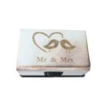 thumbnail image 1 of KODORIA Wedding Ring Box Wooden Engagement Ring Bearer Box Holder - Mr & Mrs Bird, 1 of 4