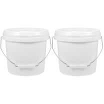 2 PCS Color Mixing Bucket 5l with Lid Paint Pigment