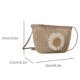 thumbnail image 3 of Bolsa De Hombro Bolso bandolera para mujer Bolsos de mensajero de flores de verano Bolso de paja de playa informal simple Likrtyny Para Estrenar, 3 of 3