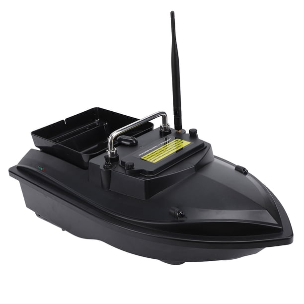 Barco De Cebo De Pesca RC, Control Remoto De 500m, Motor Dual ABS, Luz Nocturna, Control De Crucero Con Batería De 12000mAh Para Pesca